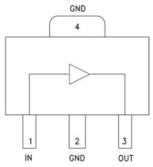 Block Diagram - Analog Devices Inc. HMC589A Gain Block Amplifiers Block Diagram - Analog Devices Inc. HMC589A Gain Block Amplifiers